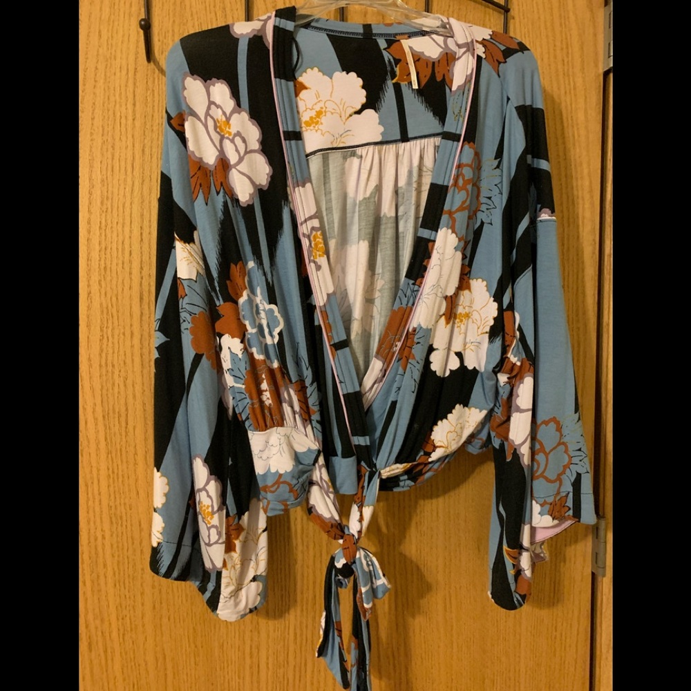 Mock Wrap Top